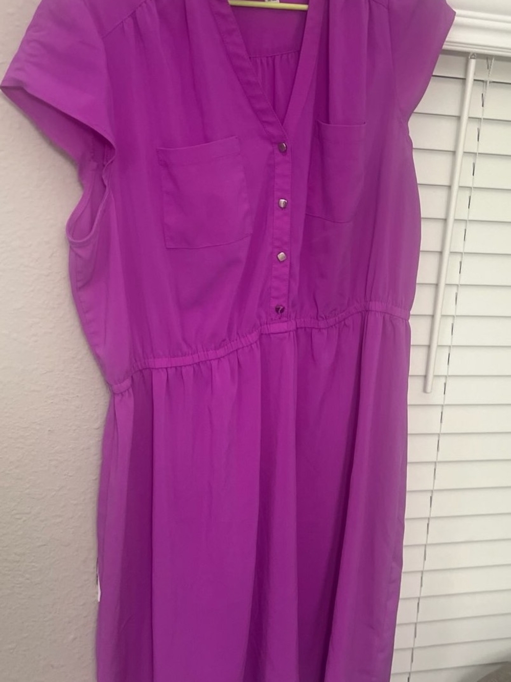 R&K Bright Magenta Midi Dress